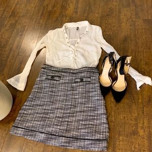 Karl Lagerfeld tweed skirt